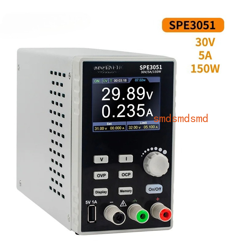 Programowalny zasilacz DC SPE  – Programmable Dc Power Supply 60V 10A recenzja i cena